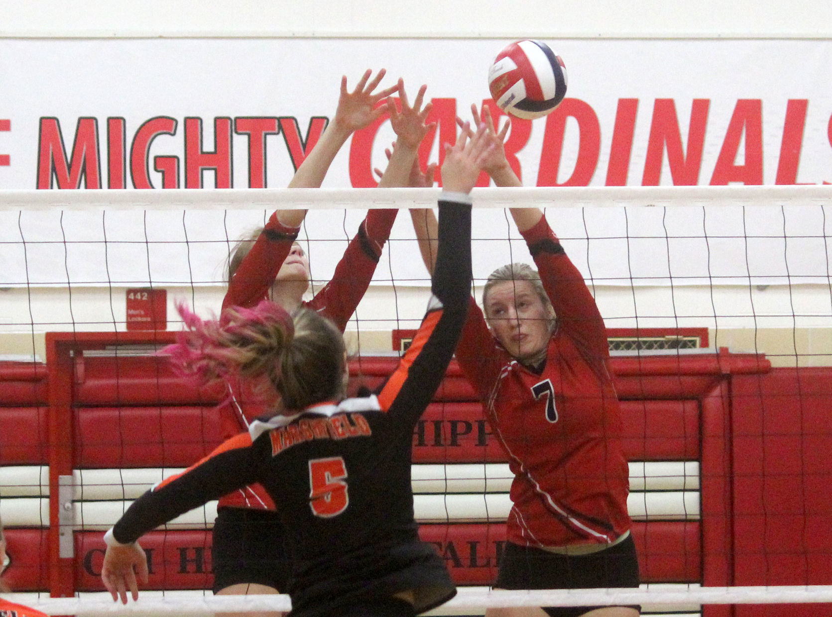 Marshfield at Chi-Hi volleyball 10-18-18